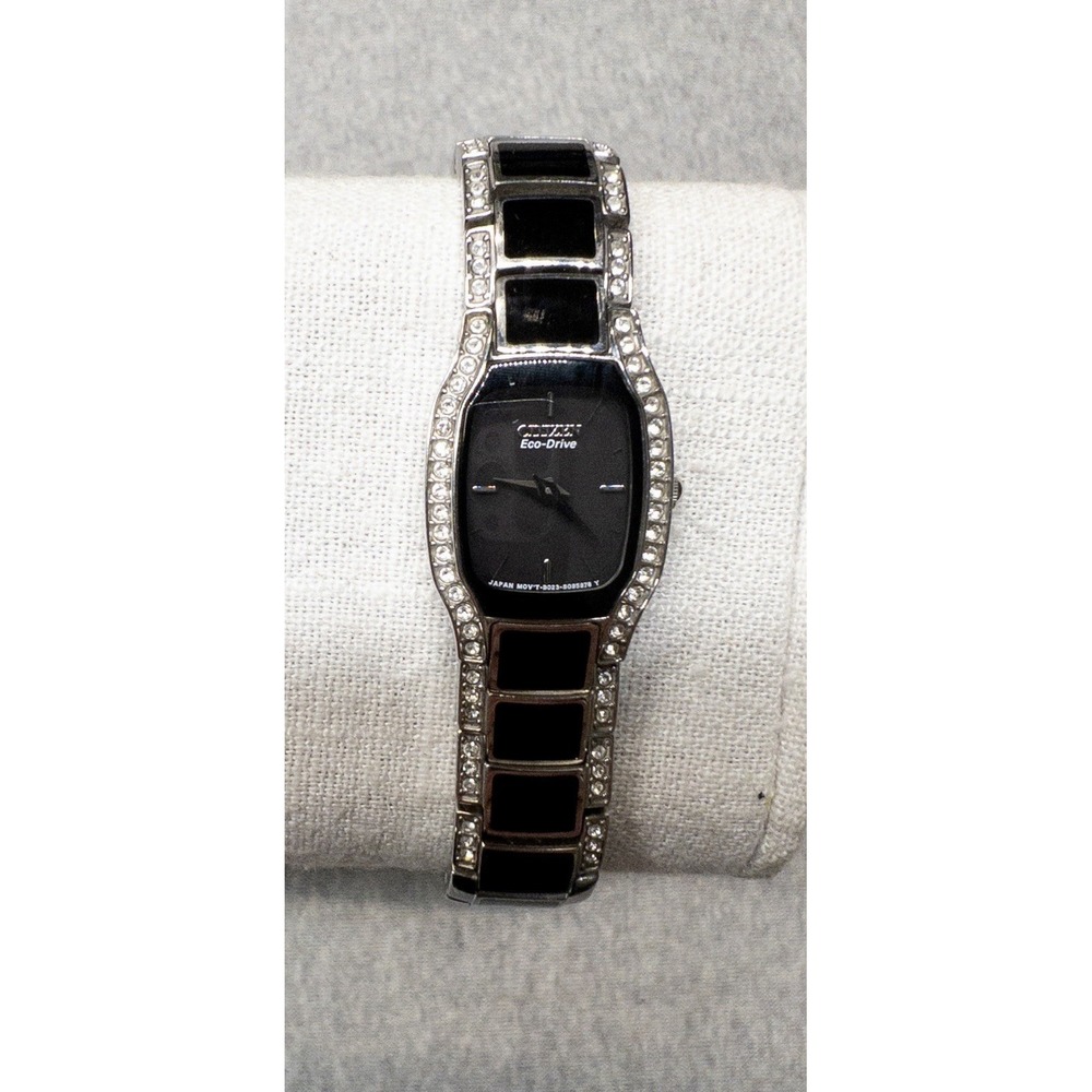 Citizen Eco-Drive Silhouette‎ Crystal Women's Watch B023 Movement 19mm